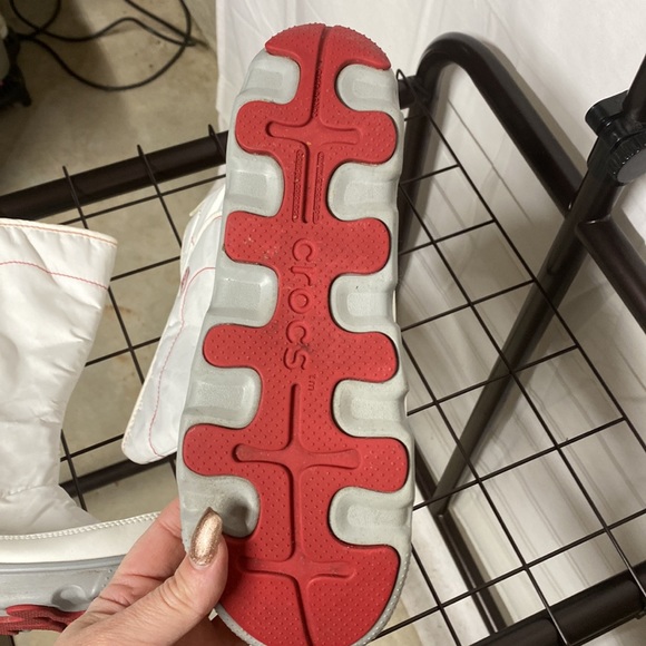 Crocs Winter Fleece Lined Boots Size 10 - Picture 3 of 5